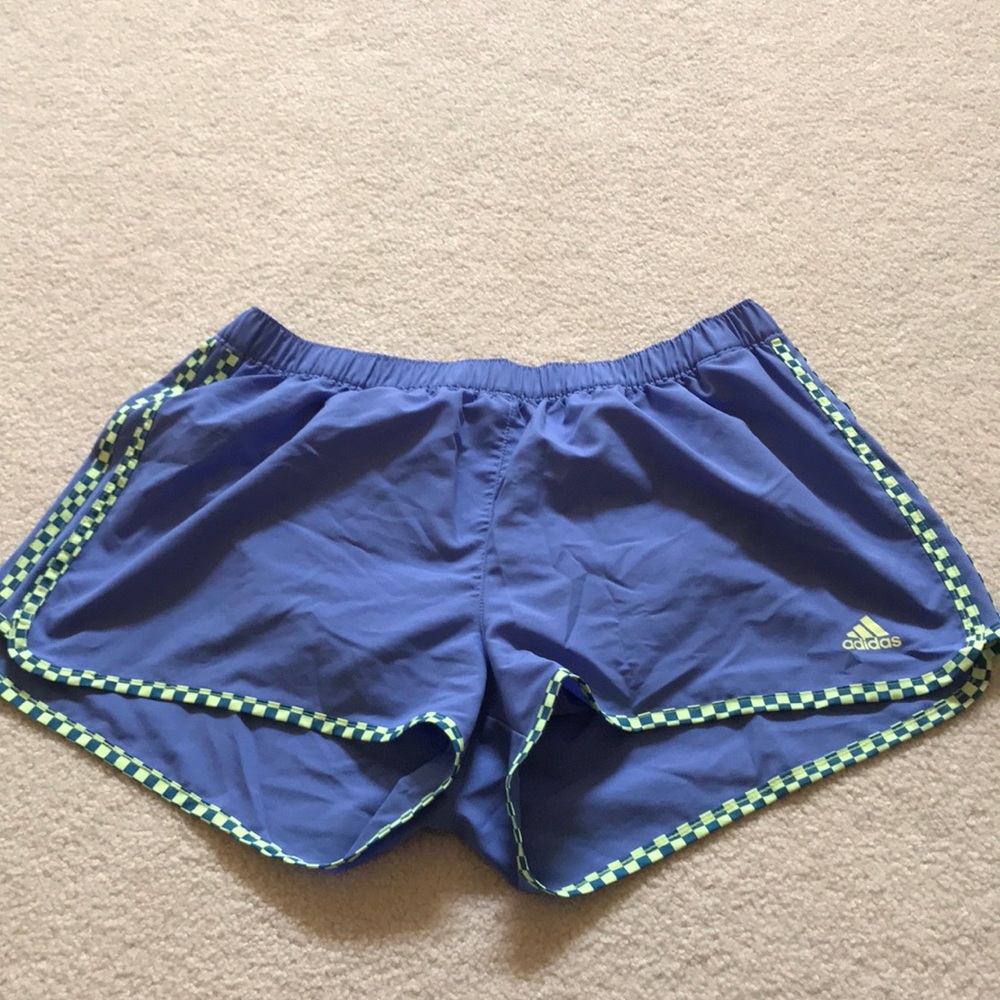 Adidas running shorts with inside liner